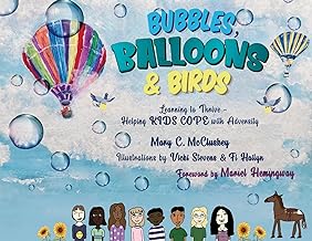 bubble balloons and birds